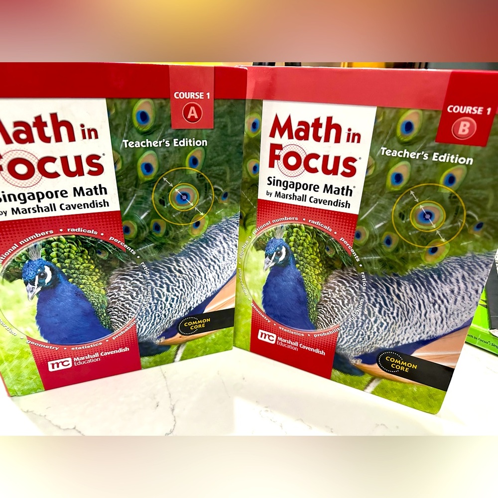 Math in Focus Singapore Math Teacher Editions